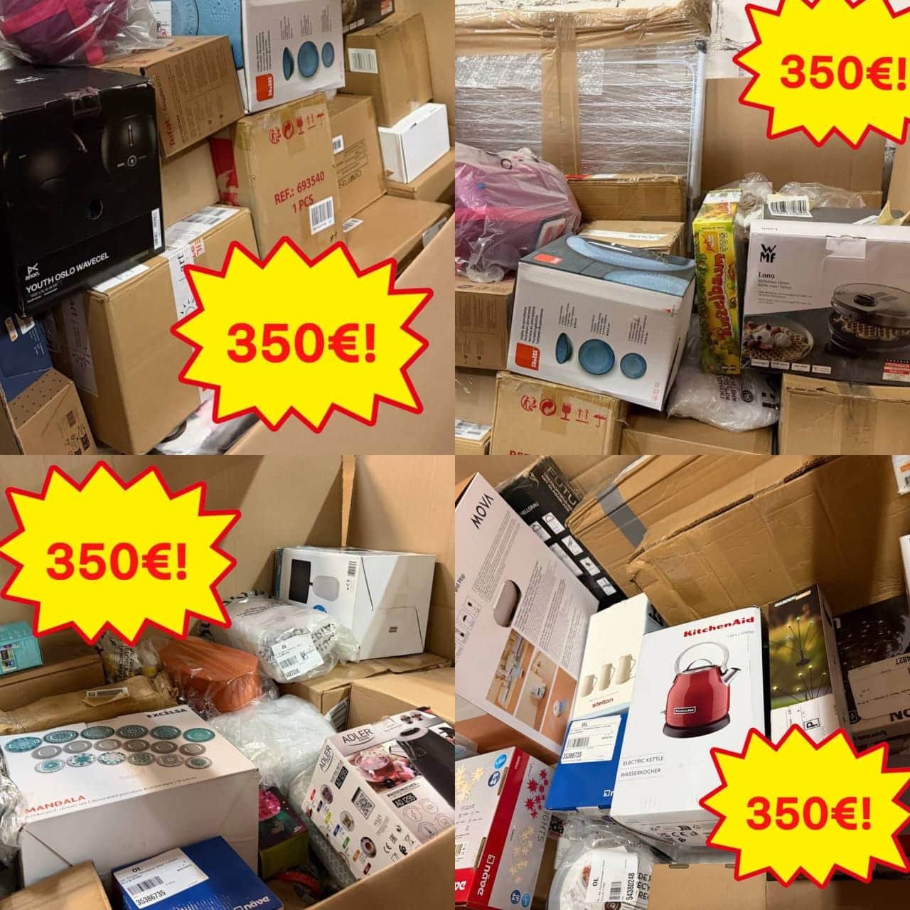 STOCK MIX PALLETS FROM GERMAN MARKETPLACES