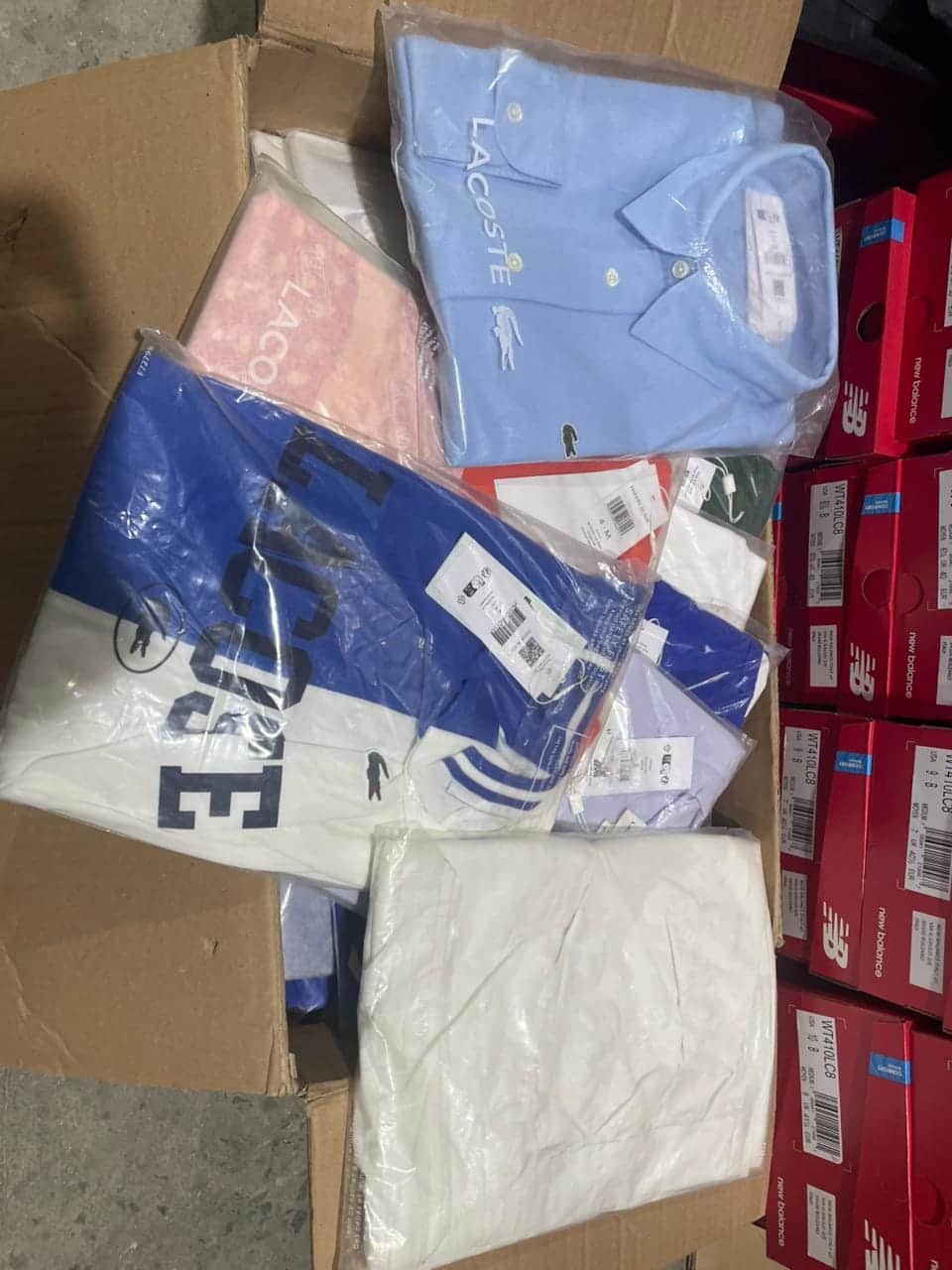 Premium Men's Authentic Lacoste Apparel Wholesale Offer