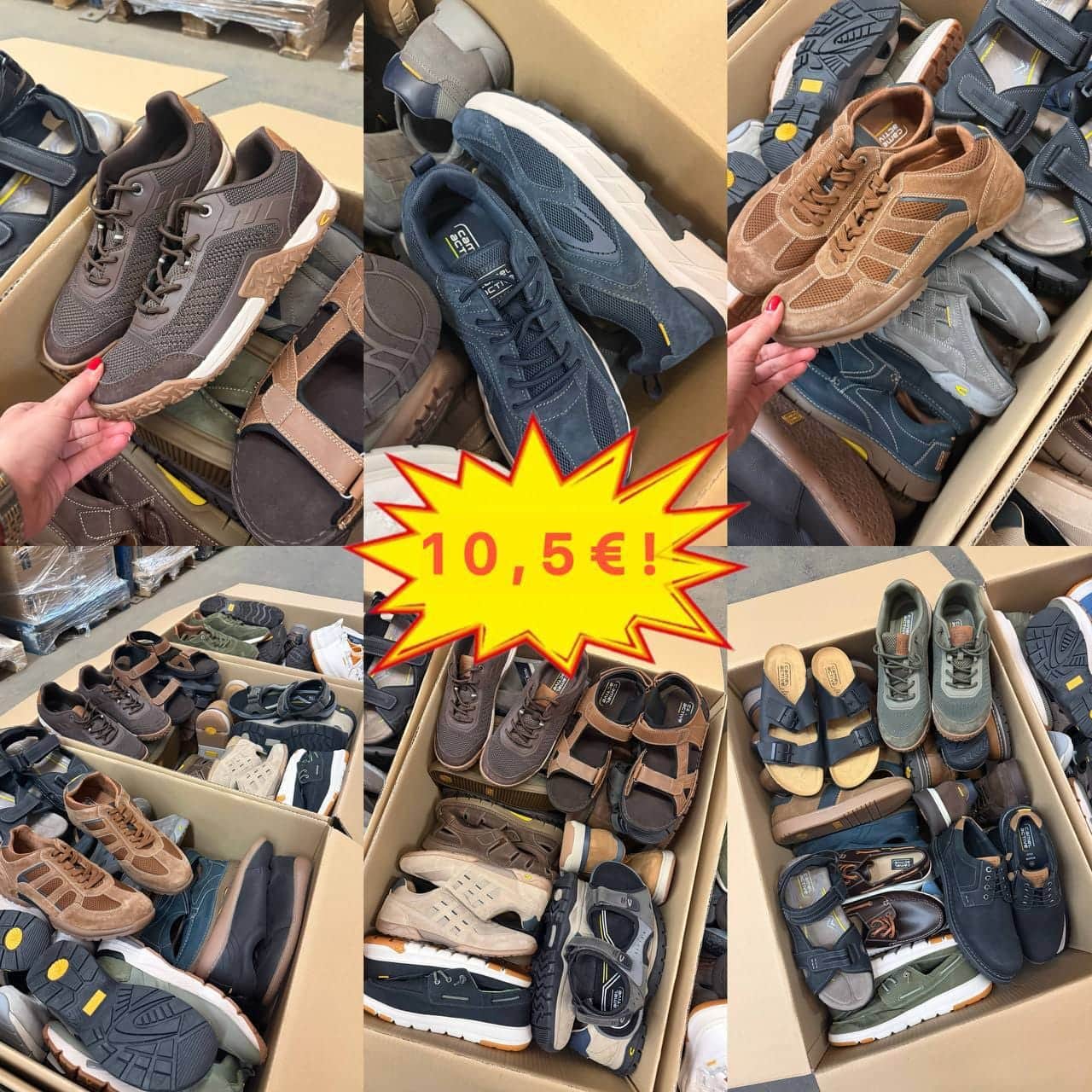 CAMEL ACTIVE MEN’S FOOTWEAR STOCK LOT