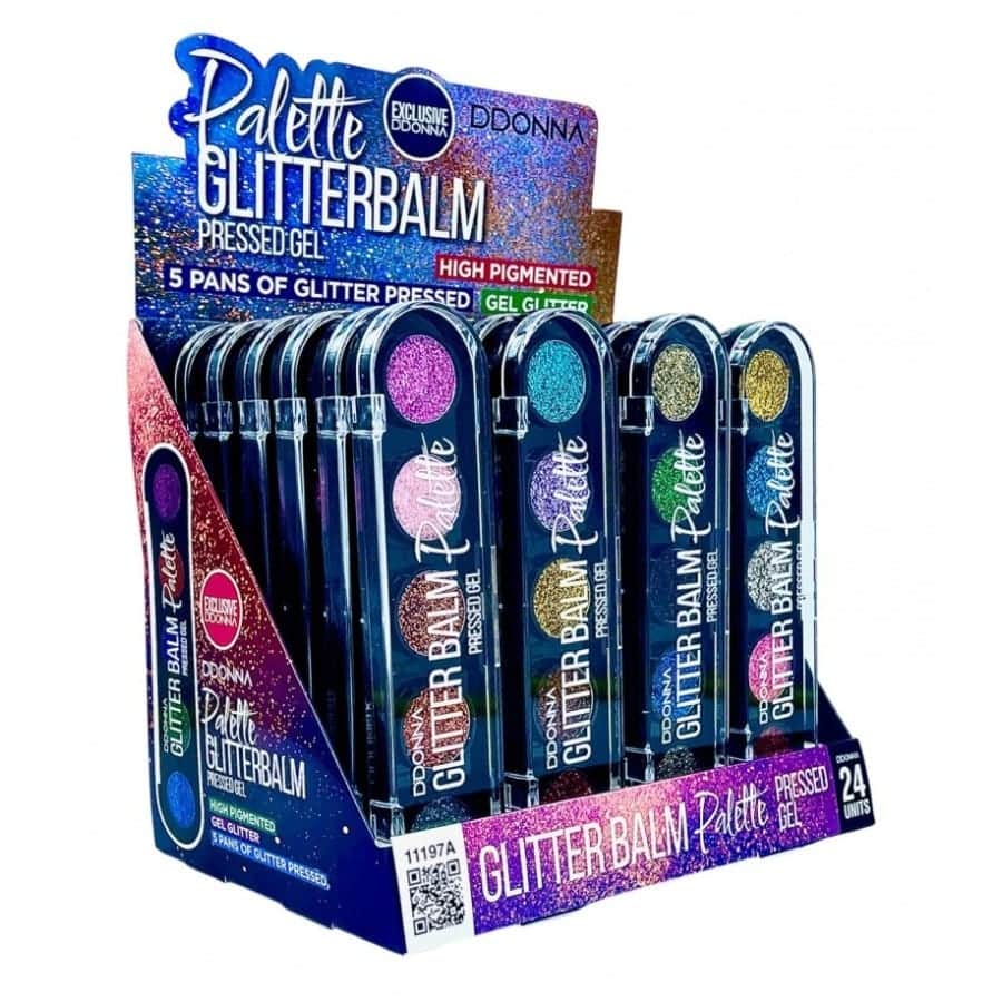 GLITTER BALM EYESHADOW D'DONNA PACK OF 24