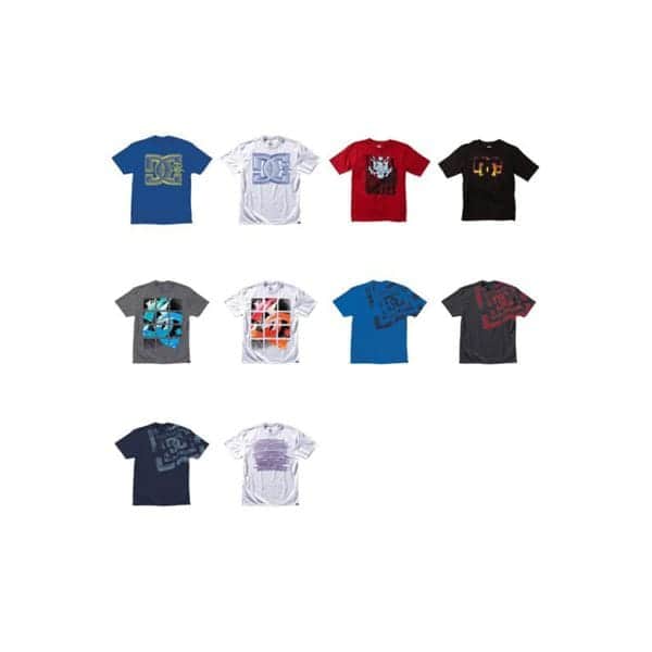 DC Shoe co. boys 4-7 s/s screen t-shirts assortment 48pcs.