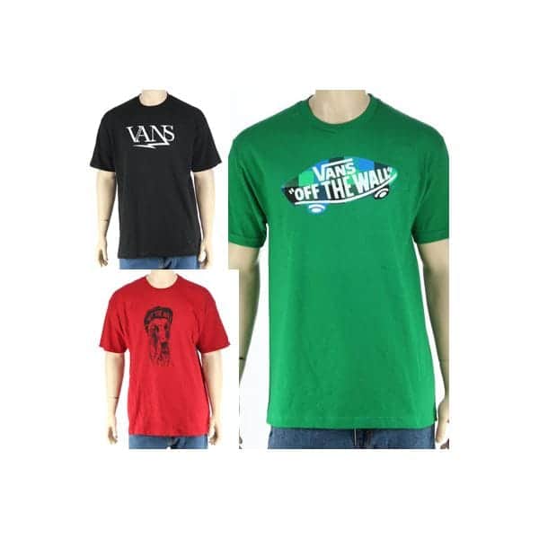 T-shirts graphiques manches courtes pour homme Vans en gros 48 pcs.