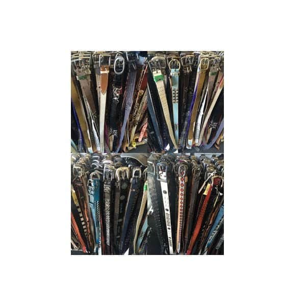 Assortiment de ceintures pour jeans pour femmes 50 pcs.