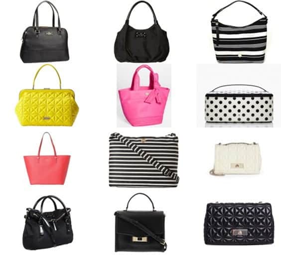 Stock de bolsos al por mayor Kate Spade (MOQ 10 pcs.)