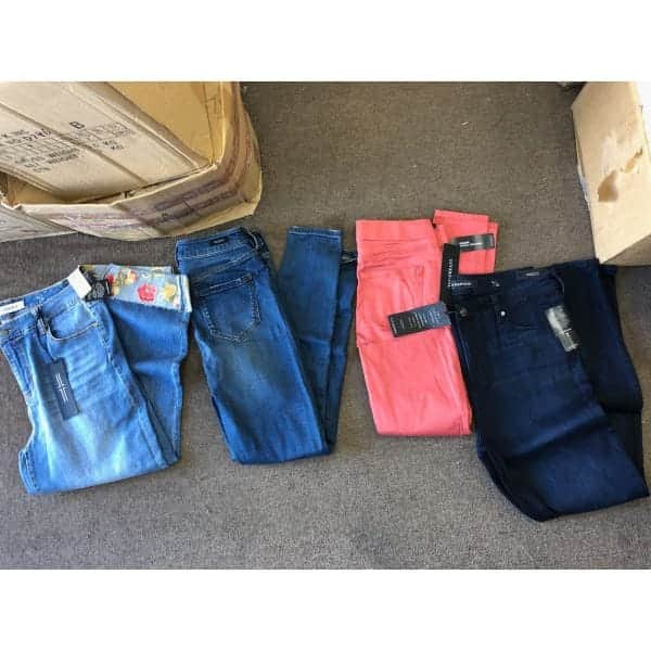 Surtido de jeans Liverpool para dama 30 piezas.