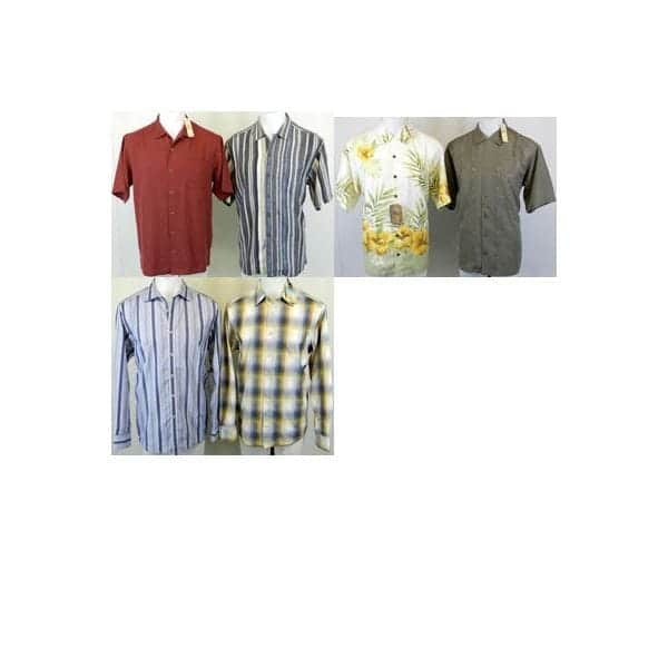 Chemises à manches longues à boutons pour homme Tommy Bahama, 24 pièces.