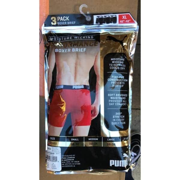 Puma Großhandels-Unterwäsche-Sortiment 36packs of 3