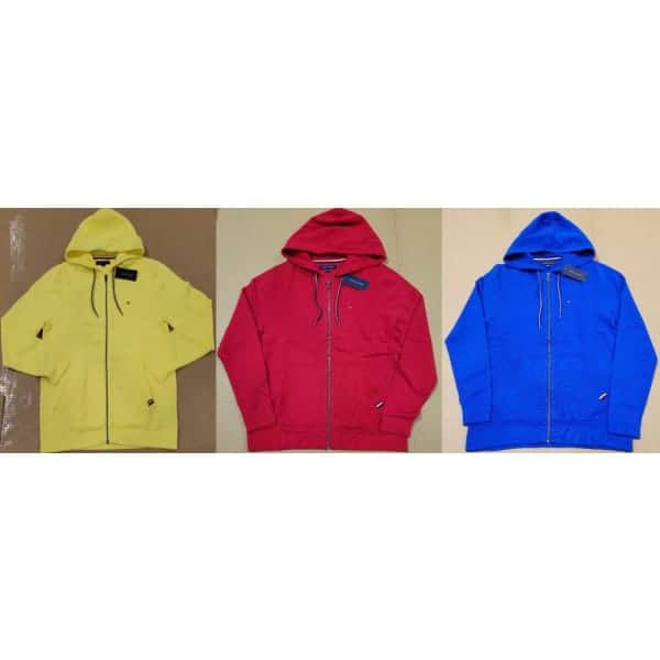Tommy Hilfiger Großhandel Herren-Zip-Hoodies 24pcs.