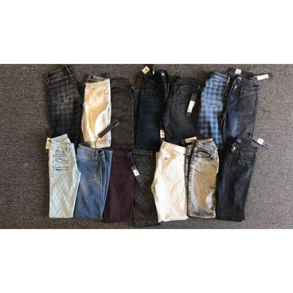 Surtido de jeans de mezclilla D-ID para mujer 120pcs.