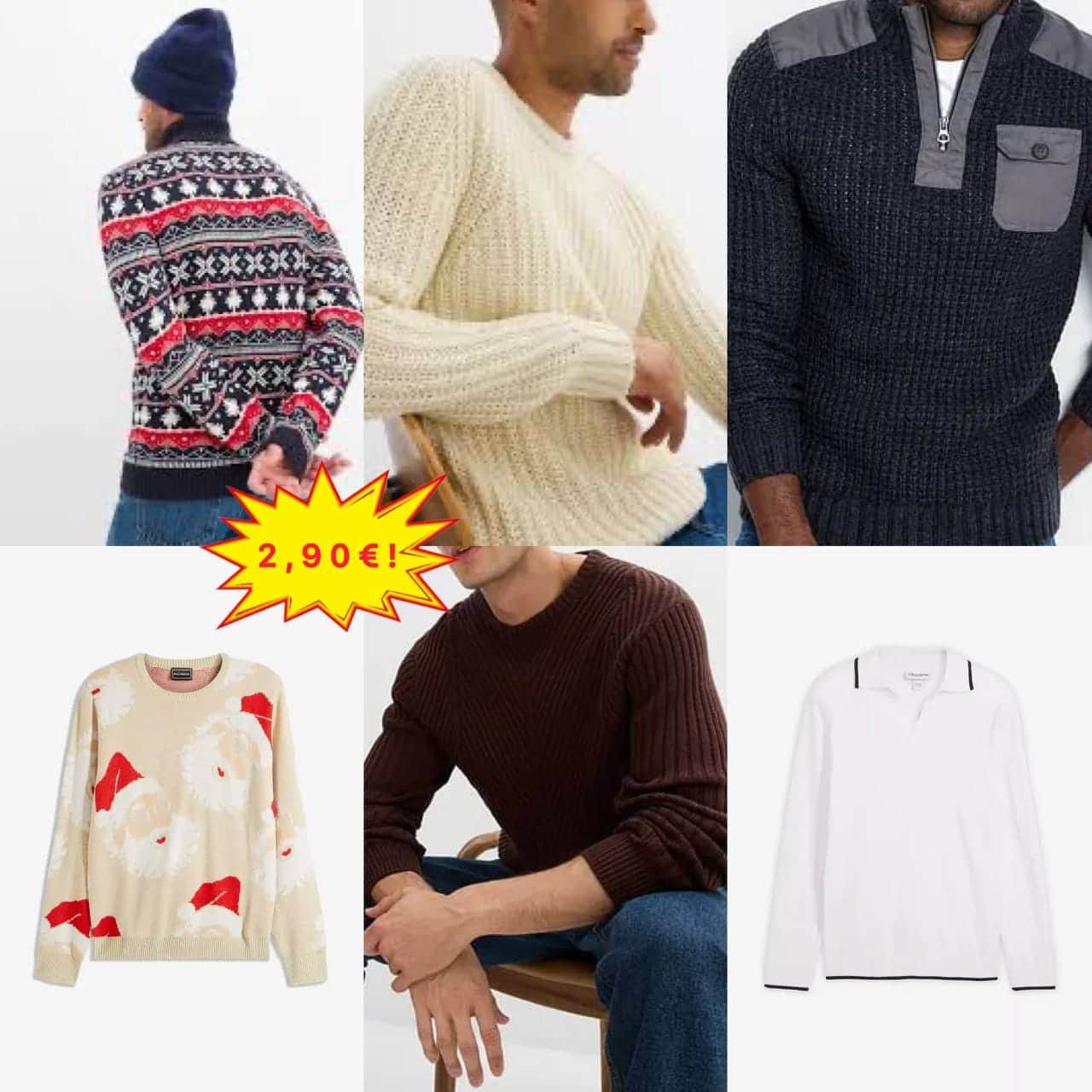 MEN'S STOCK PULLOVERS FROM GERMAN MARKETPLACES