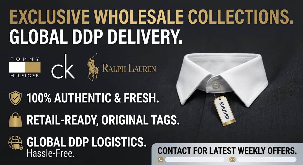 Premium Authentic Branded Apparel | Fresh Collections | DDP Global Shipping