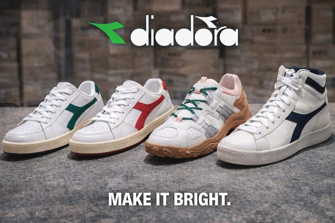 Diadora Casual Sneakers Collection – Premium Lifestyle Footwear